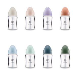 小獅王 蘊蜜質金玻璃寬口防脹氣奶瓶180ml