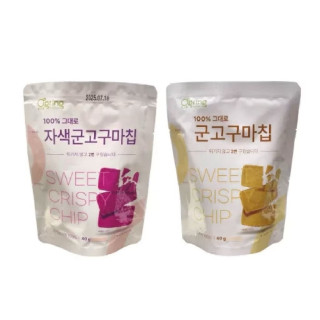 SPRING DAY無添加香烤地瓜脆片40g(多款)