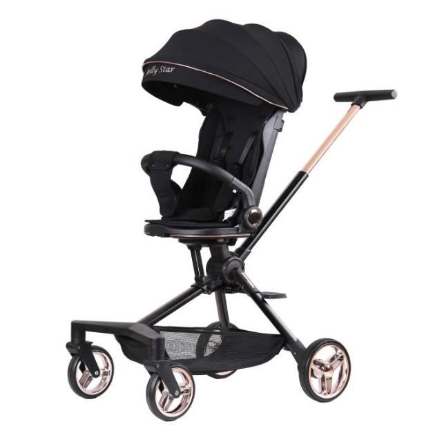 Jolly star 輕便手推車-玫瑰金