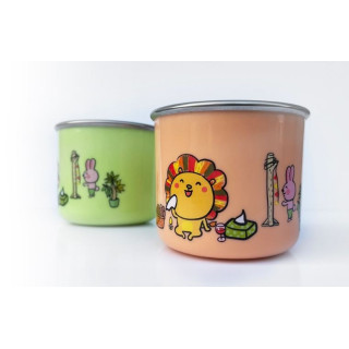 獅子寶寶 不鏽鋼餐具-水杯(多款)