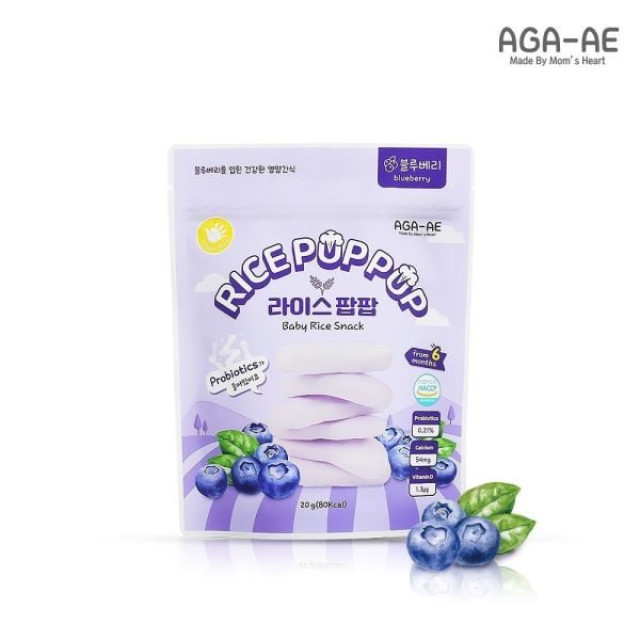 AGA-AE 益生菌寶寶米餅20g(多款)