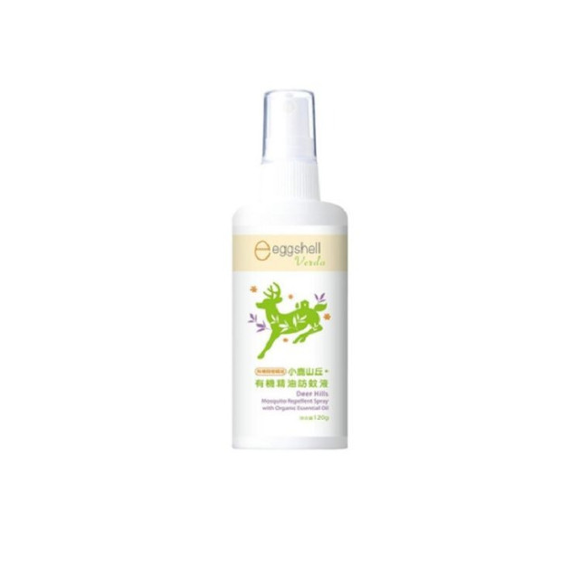小鹿山丘 有機精油防蚊液120g-甜橙