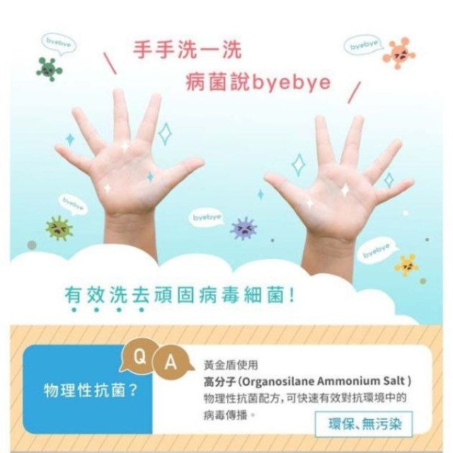 黃金盾 泡泡洗手液300ML(多款)