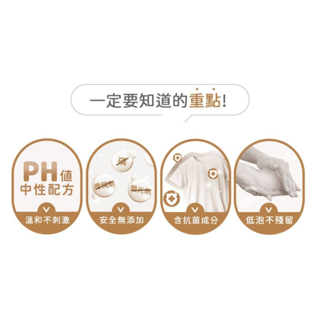 黃金盾 除臭抗菌洗衣精1000ml