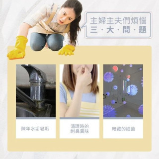 黃金盾 玻璃水垢皂垢清潔劑 400ml