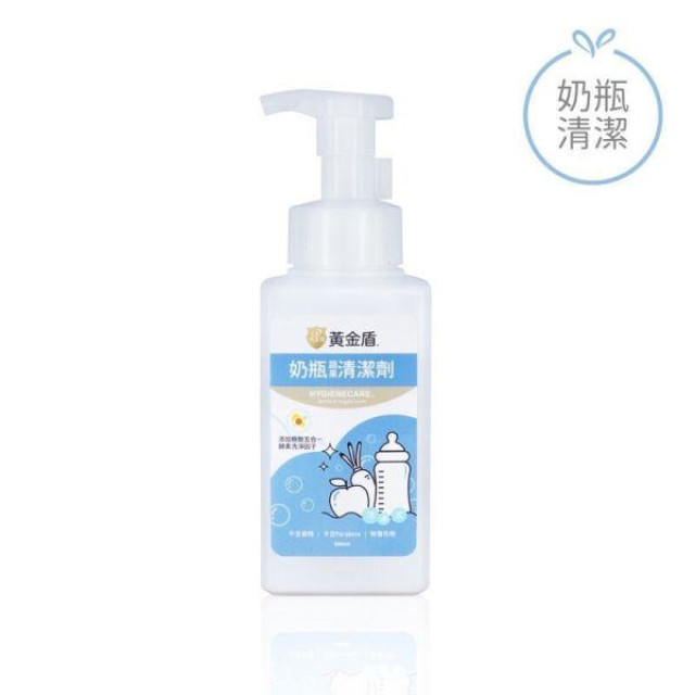 黃金盾奶瓶蔬果洗潔劑泡沫式500ML