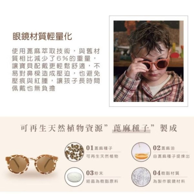 Grech&Co 2025新材質偏光太陽眼鏡v3嬰兒款(多款)