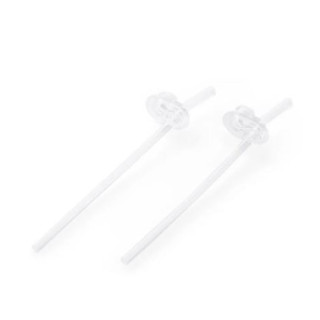 VIIDA Soufflé 吸管型抗菌不鏽鋼學習杯替換吸管2入組