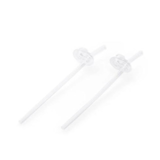 VIIDA Soufflé 吸管型抗菌不鏽鋼學習杯替換吸管2入組