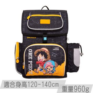 怡寶 懸浮磁扣護脊書包-航海王
