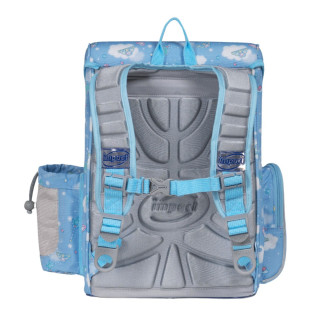 怡寶 懸浮磁扣護脊書包-大耳狗