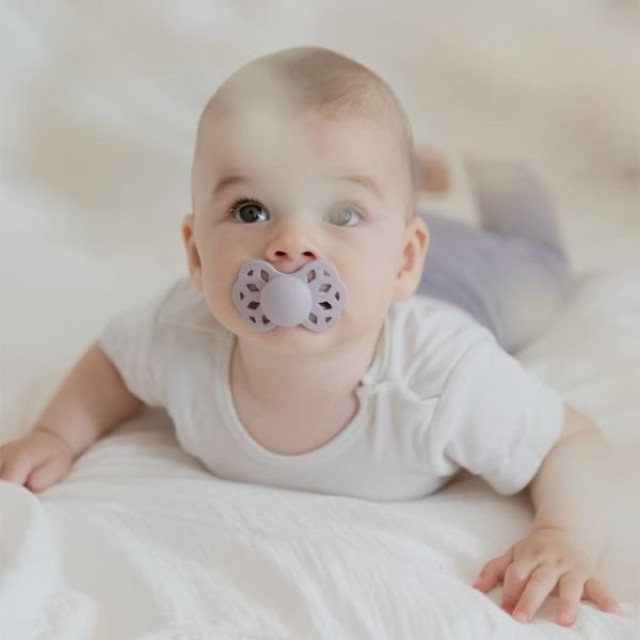 BIBS Infinity 雙扁型矽膠奶嘴0-6M單顆-一般款(多款)