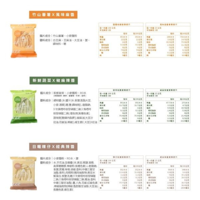 森林麵食 拌麵(多款)