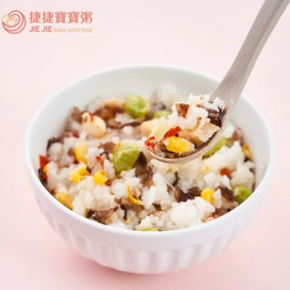 捷捷 寶寶副食品-2-S10五彩鮮魚燉飯(180g*2)