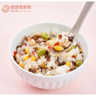 捷捷 寶寶副食品-2-S10五彩鮮魚燉飯(180g*2)