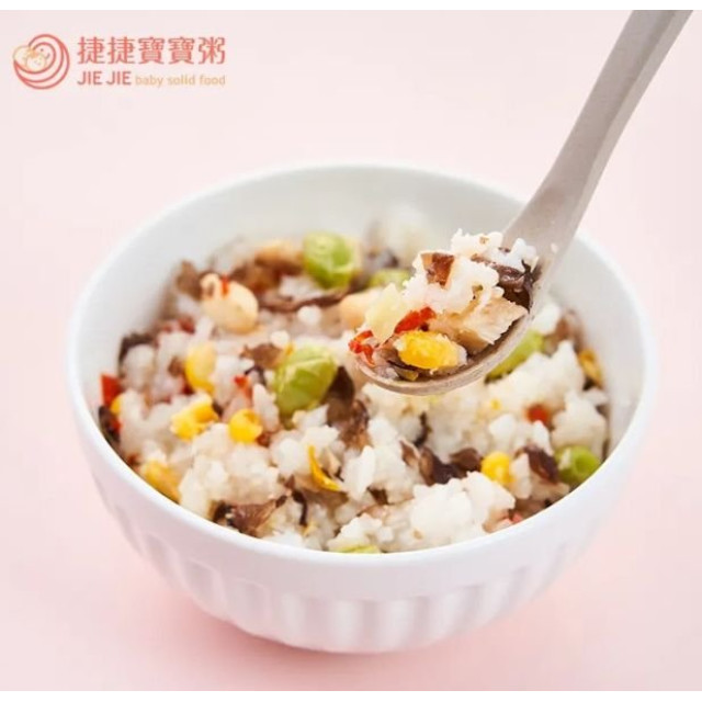 捷捷 寶寶副食品-2-S10五彩鮮魚燉飯(180g*2)
