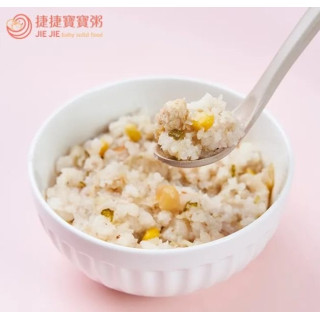 捷捷 寶寶副食品-2-S4秋葵茄雞燉飯(180g*2盒)
