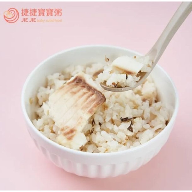 捷捷 寶寶副食品-2-S3白醬魚片燉飯(180g*2盒)