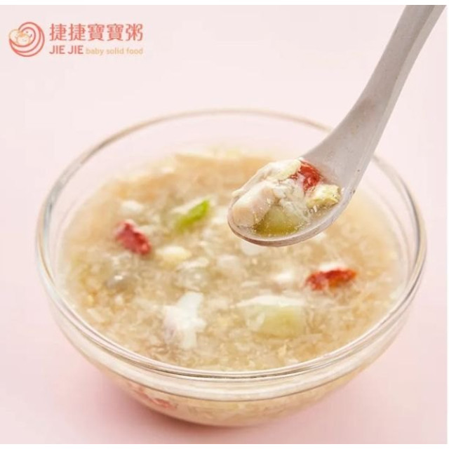 捷捷 寶寶副食品-2-9金黃鮮燴絲瓜