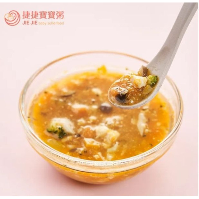 捷捷 寶寶副食品-2-6奶香南瓜雞肉