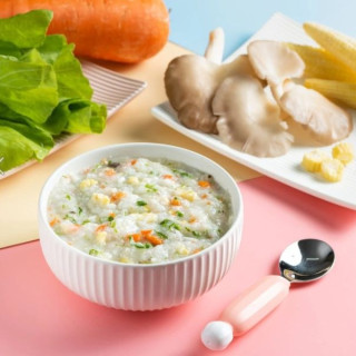 捷捷 副食品-1P-18 番茄時蔬嫩雞大寶寶粥