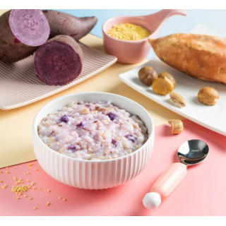 捷捷 副食品-1P-17甘栗瓜瓜魚肉大寶寶粥