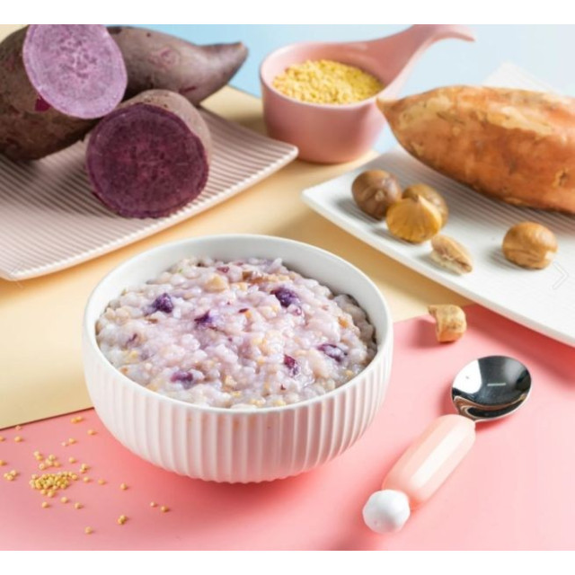 捷捷 副食品-1P-17甘栗瓜瓜魚肉大寶寶粥