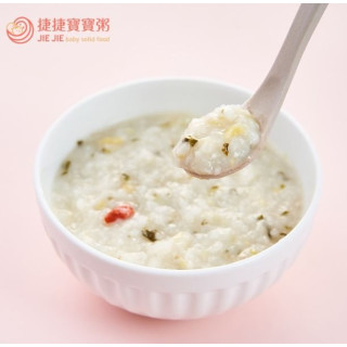 捷捷 副食品-1P-16 豚末針菇大寶寶粥
