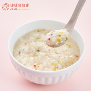 捷捷 副食品-1P-14 五彩雙嬌牛肉大寶寶粥
