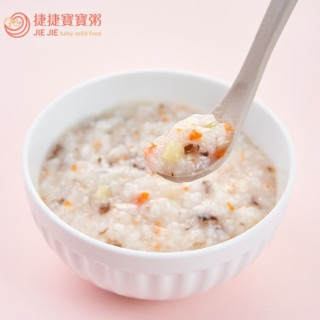 捷捷 副食品-1P-13 芹香牛奶魚大寶寶粥