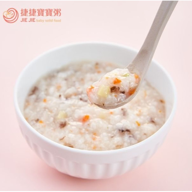 捷捷 副食品-1P-13 芹香牛奶魚大寶寶粥