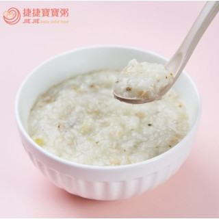 捷捷 副食品-1P-08 鮮魚野蕈大寶寶粥