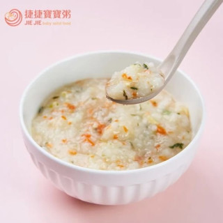 捷捷 副食品-1P-07 百蔬蛋黃大寶寶粥