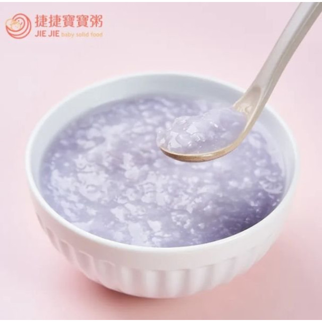 捷捷 副食品-1-07 紫心豬豬小寶寶粥 (120g*4)