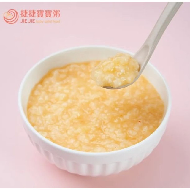 捷捷 副食品-1-03紅蔔甜椒雞茸小寶寶粥(120g*4)