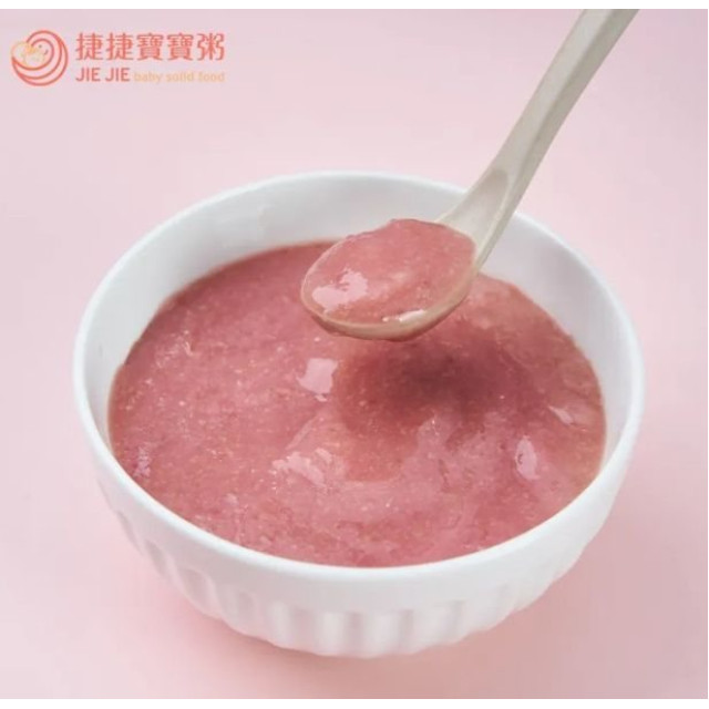 捷捷 寶寶副食品-0-6甜菜根米泥(50g*4)