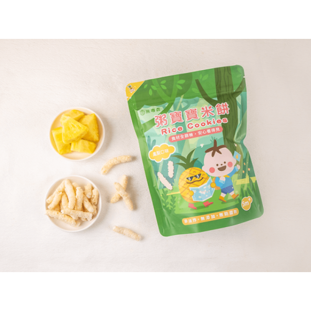 無毒農 袋裝常溫寶寶米餅50G(多款)