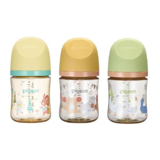 貝親 第三代母乳實感彩繪款PPSU奶瓶160ml(多款)