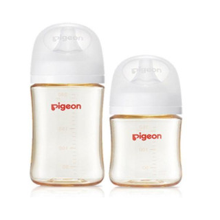 貝親 第三代母感PPSU奶瓶-純淨白160ml
