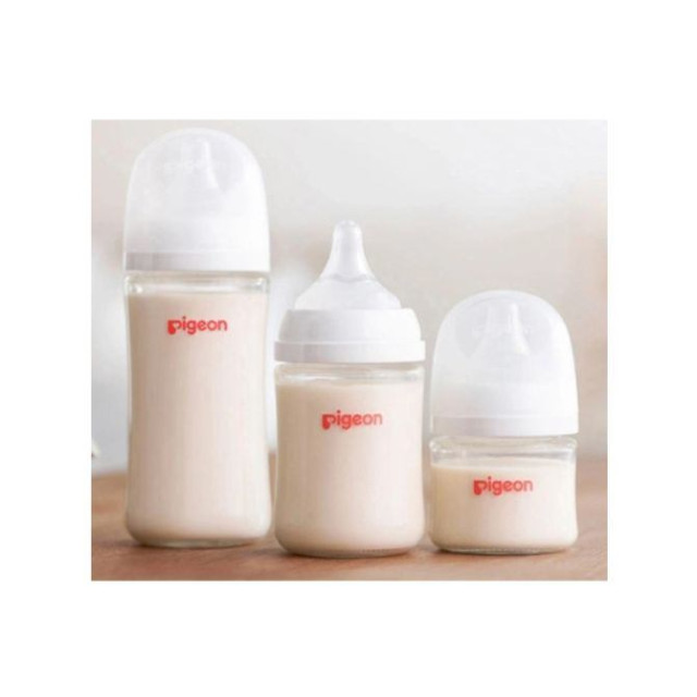 貝親 第三代母乳實感玻璃奶瓶-純淨白240ml