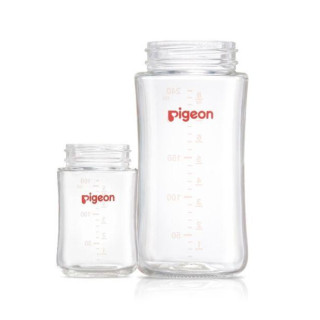 貝親 第三代寬口玻璃素色空瓶240ml