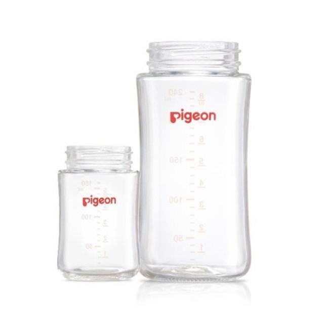 貝親 第三代寬口玻璃素色空瓶240ml