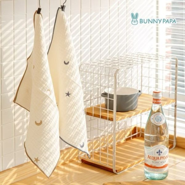 BUNNY PAPA 三重紗布手帕-2入組(多款)