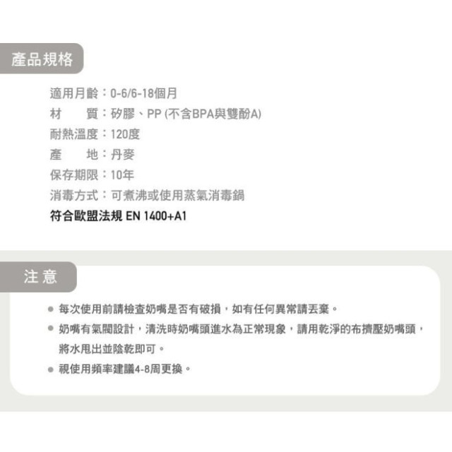 BIBS COUTURE系列拇指型矽膠奶嘴6-18M單顆-一般款(多款)