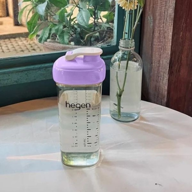 hegen 金色奇蹟PPSU多功能方圓型寬口水瓶2.0 330ml(多款)