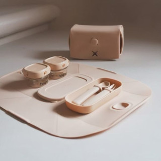 hegen 成長餐桌PPSU兒童學習餐具-豪華組