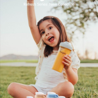 hegen 金色奇蹟PPSU多功能方圓型寬口水瓶2.0 330ml(多款)