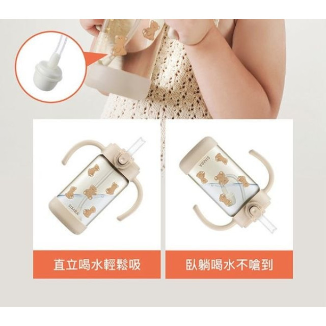小獅王 鉑金PPSU兒童吸管學習水杯300ML(多款)