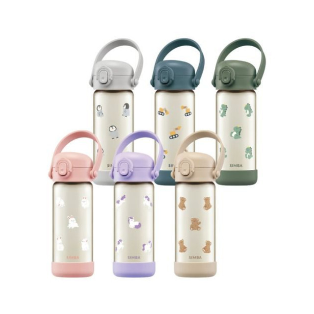 小獅王 鉑金PPSU兒童吸管水壺400ML(多款)