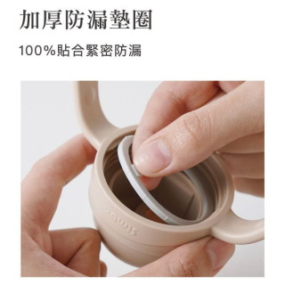 小獅王 蘊蜜寬口防漏滑蓋矽膠墊圈